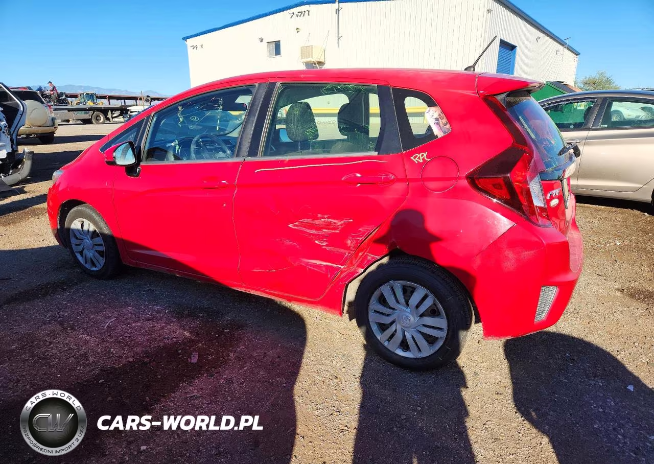 2016 Honda Fit Lx VIN:JHMGK5H53GS008161 - 2