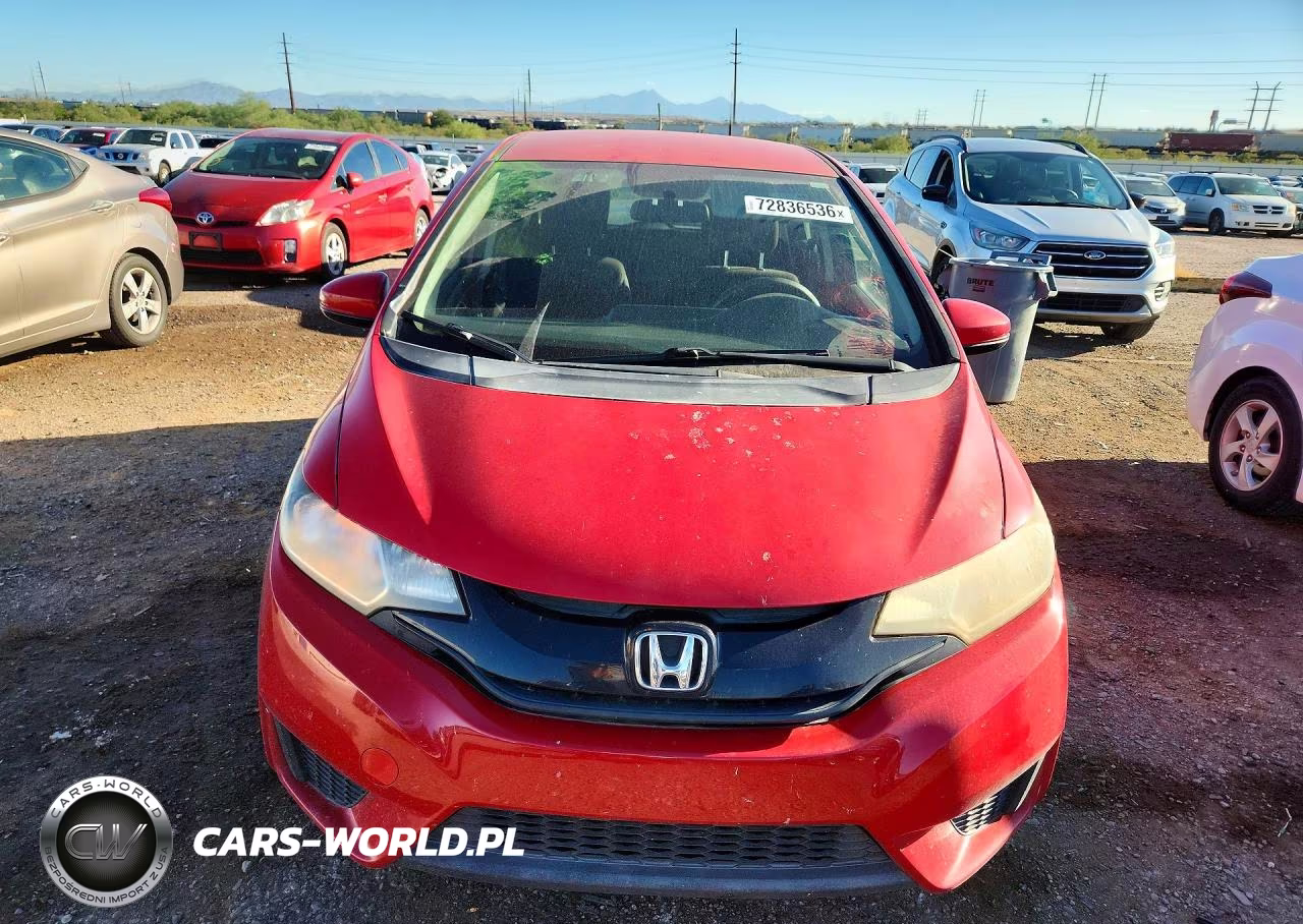 2016 Honda Fit Lx VIN:JHMGK5H53GS008161 - 5