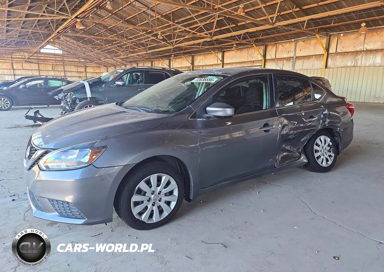2017 Nissan Sentra Sv VIN:3N1AB7AP0HY320698 - 1