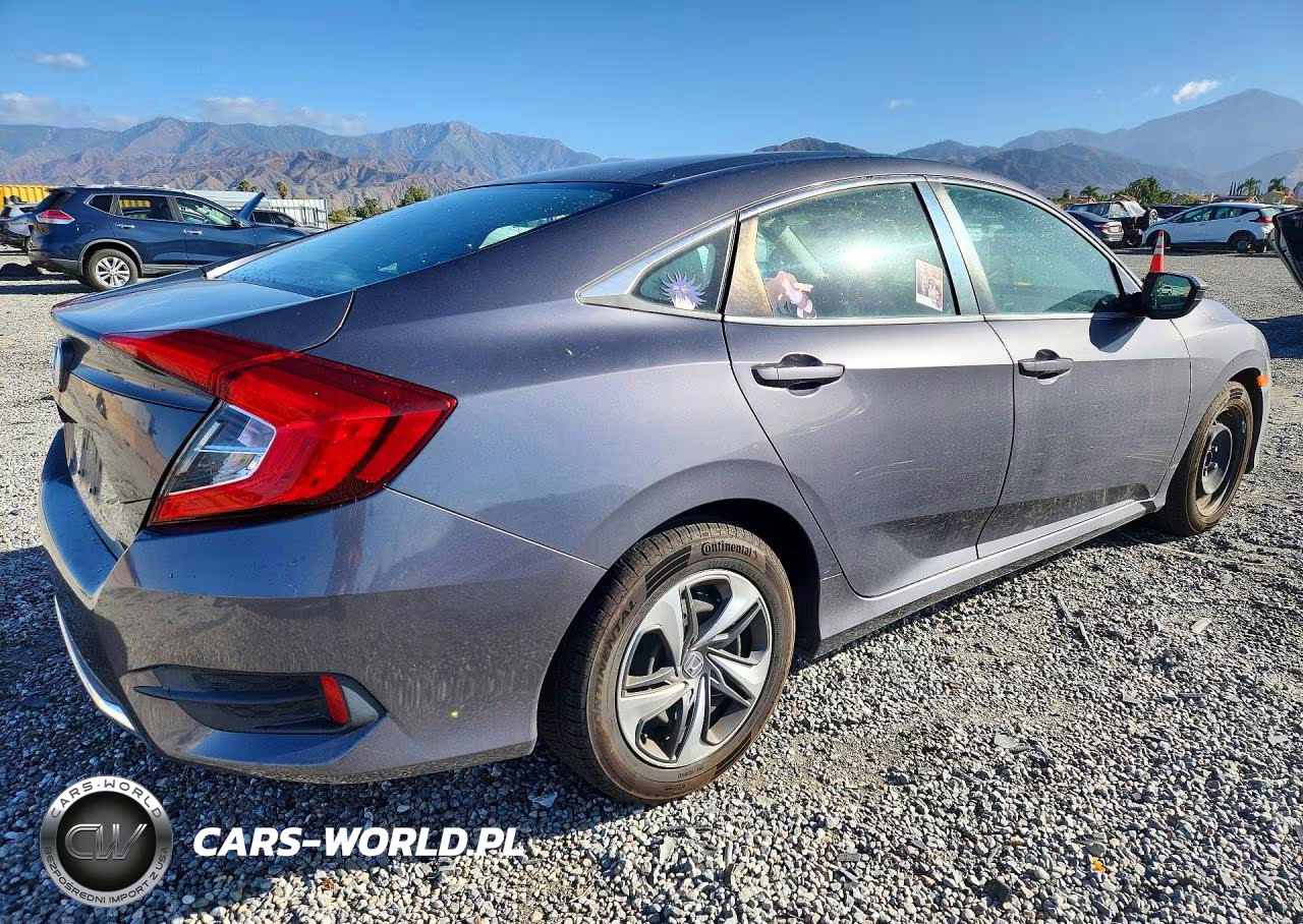2019 Honda Civic Lx VIN:2HGFC2F62KH573426 - 3