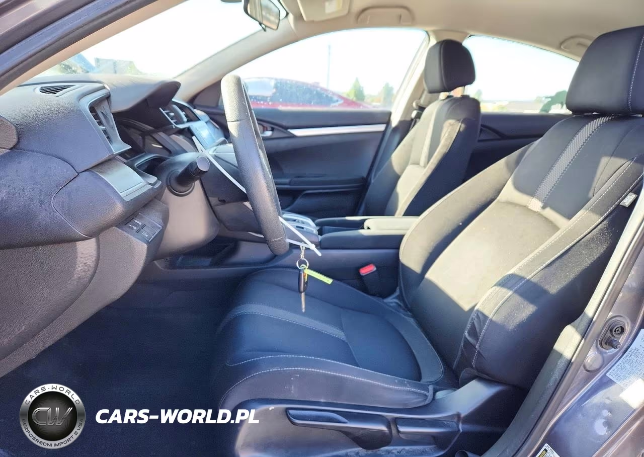 2019 Honda Civic Lx VIN:2HGFC2F62KH573426 - 7