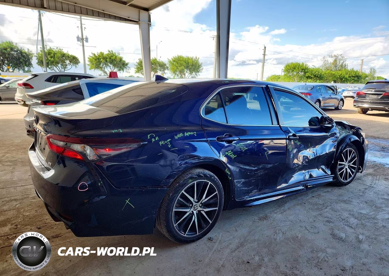 2022 Toyota Camry Se VIN:4T1G11AK5NU043472 - 3