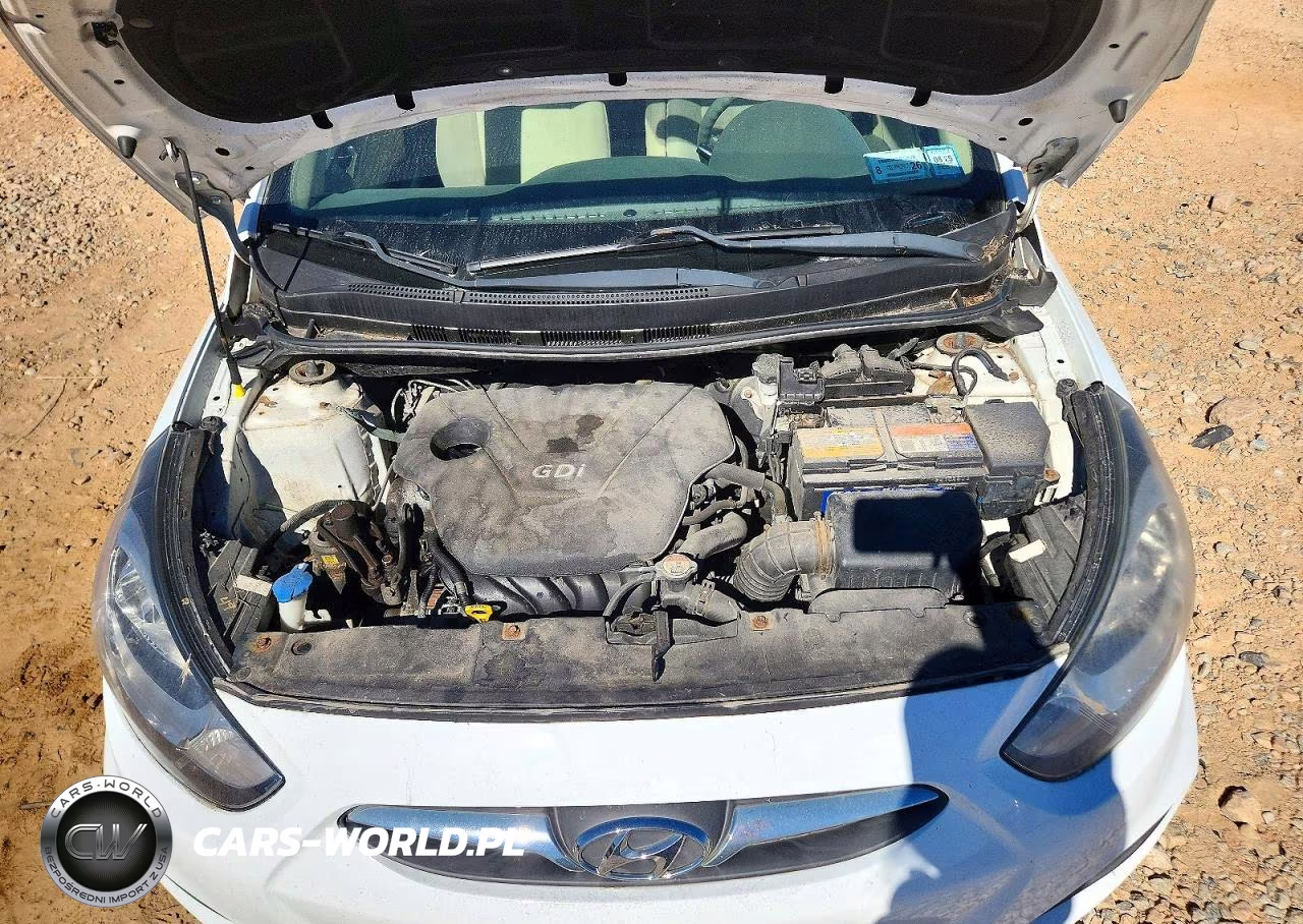 2014 Hyundai Accent Gls VIN:KMHCT4AE1EU639053 - 11