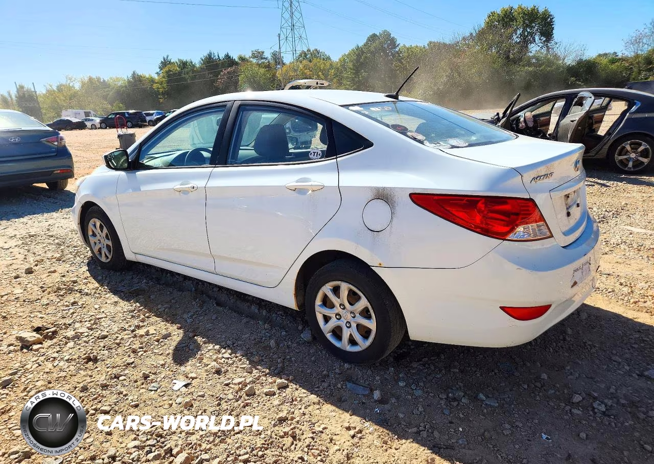 2014 Hyundai Accent Gls VIN:KMHCT4AE1EU639053 - 2