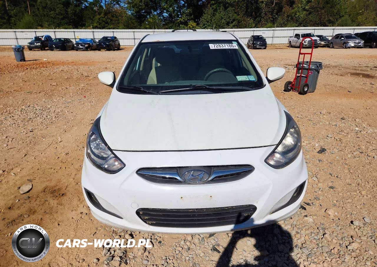 2014 Hyundai Accent Gls VIN:KMHCT4AE1EU639053 - 5