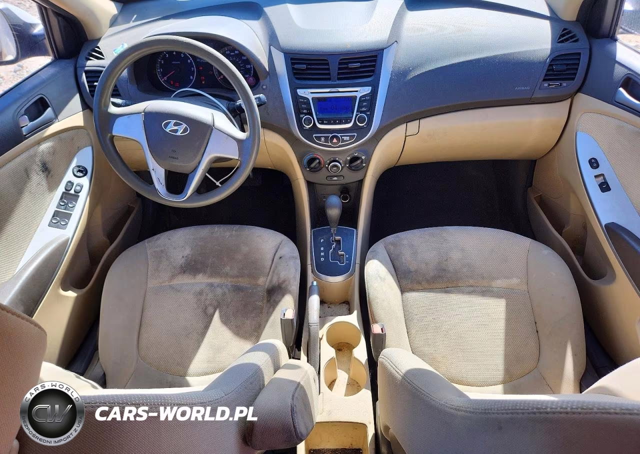 2014 Hyundai Accent Gls VIN:KMHCT4AE1EU639053 - 8