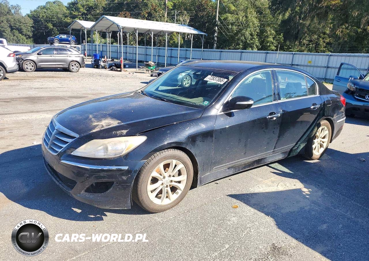 2013 Hyundai Genesis 3.8L VIN:KMHGC4DD2DU248402 - 1