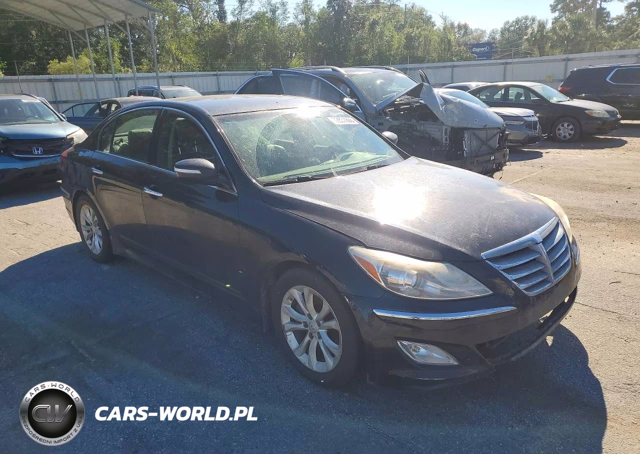 2013 Hyundai Genesis 3.8L VIN:KMHGC4DD2DU248402 - 4