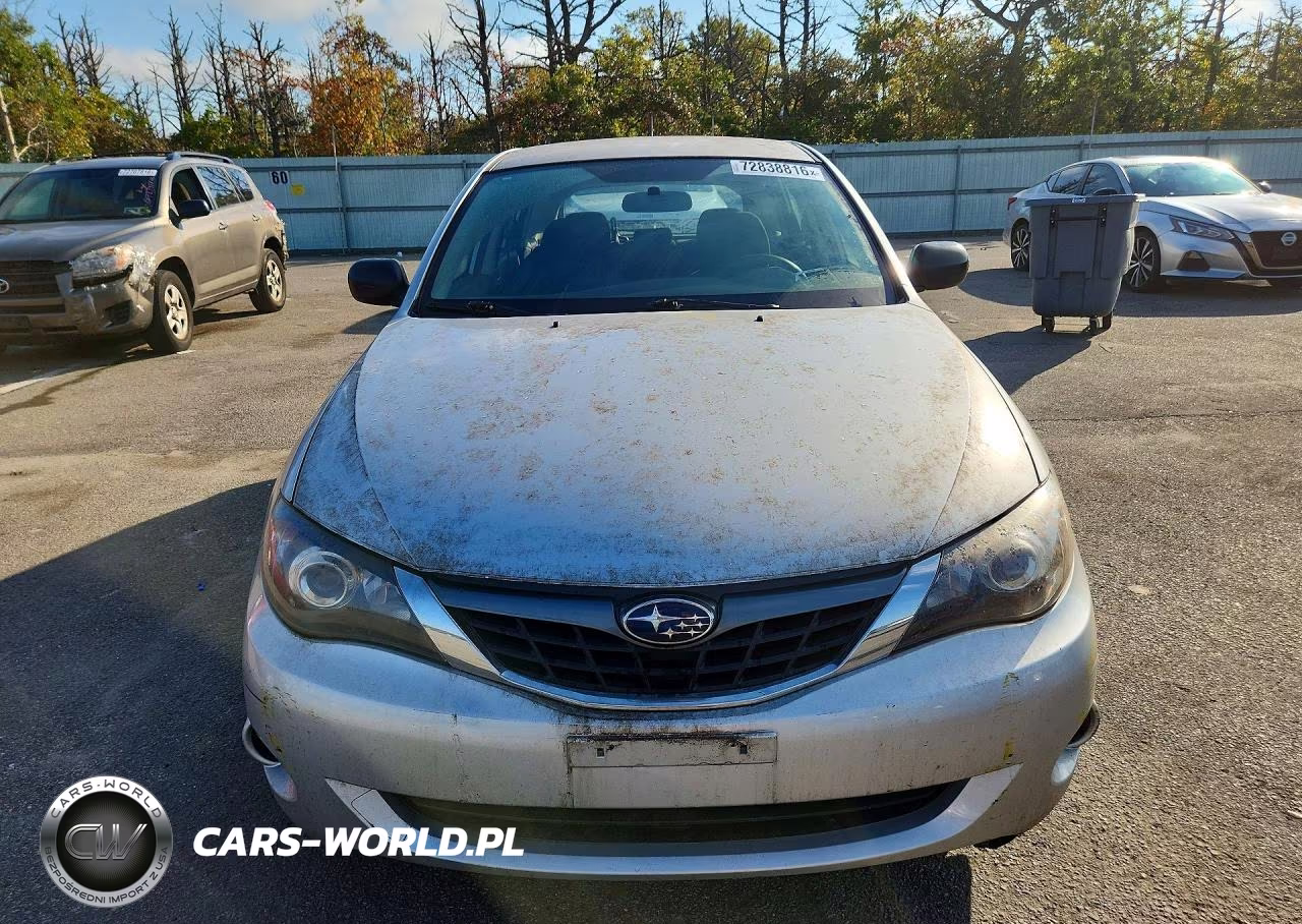 2008 Subaru Impreza 2.5I VIN:JF1GH61628H817342 - 5