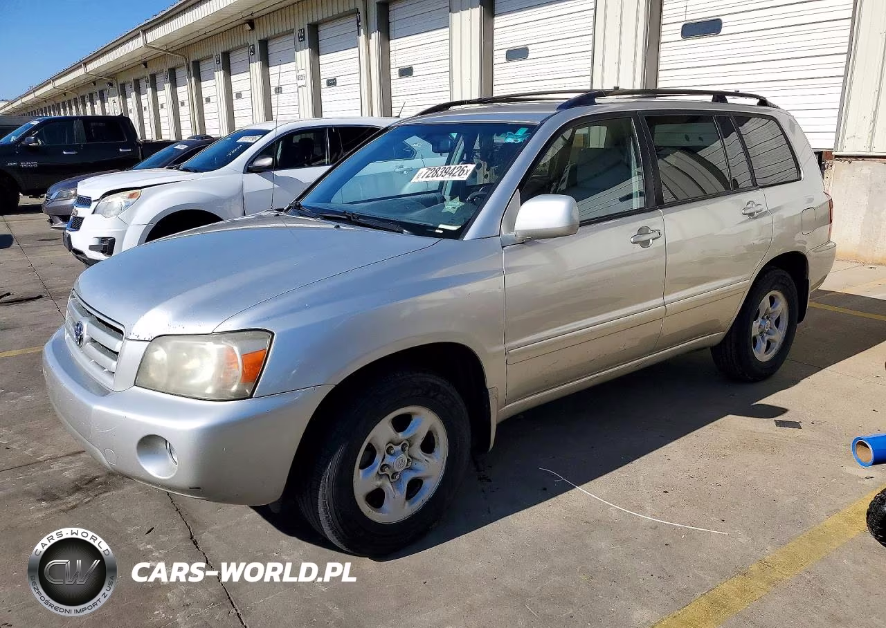 2007 Toyota Highlander Base – zdjęcie 1 z 13