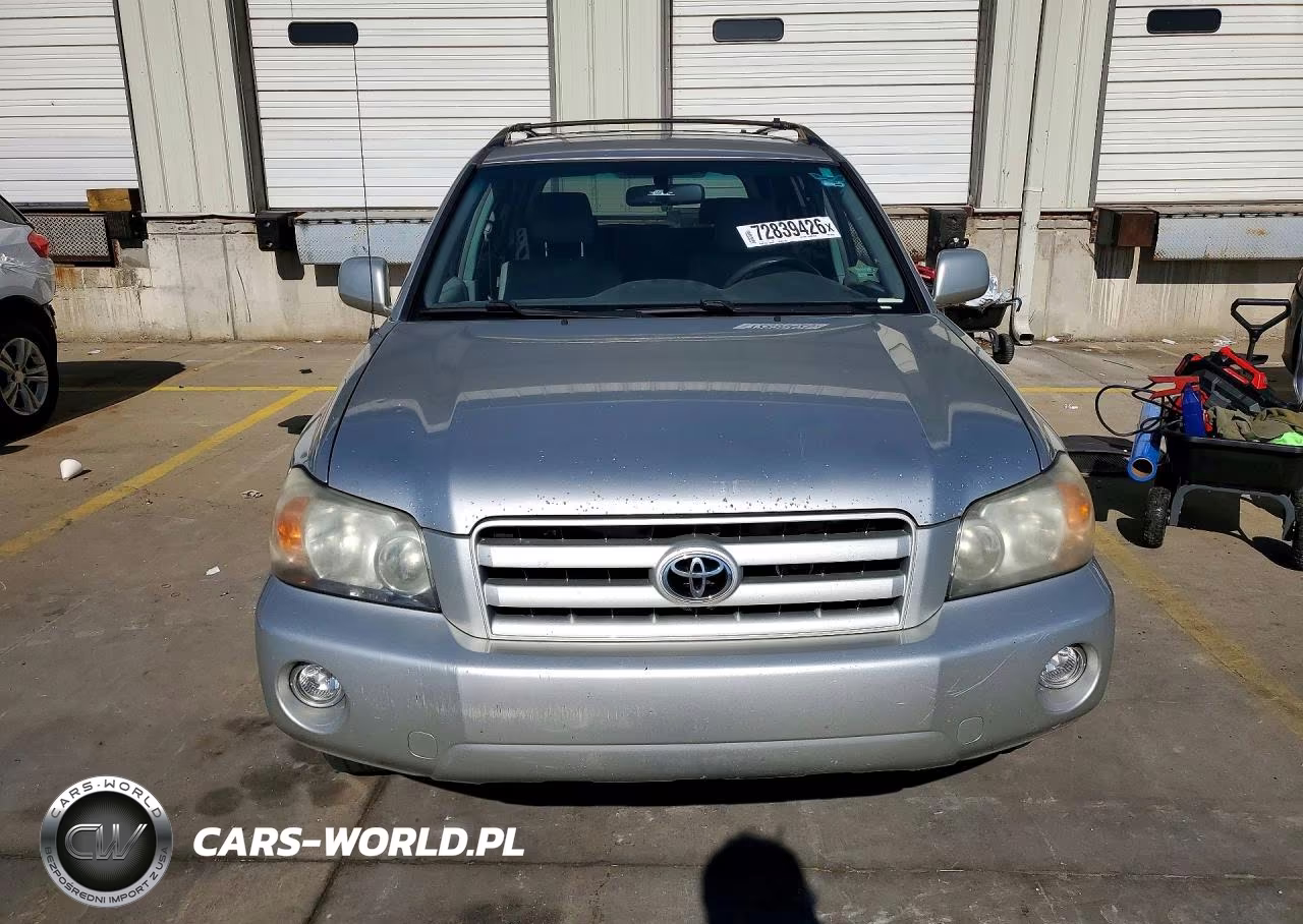 2007 Toyota Highlander Base VIN:JTEGD21A270167262 - 5