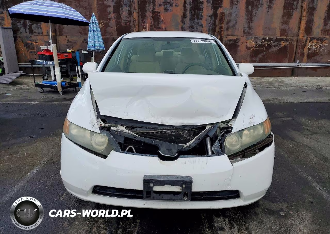 2008 Honda Civic Lx VIN:2HGFA16528H328867 - 5
