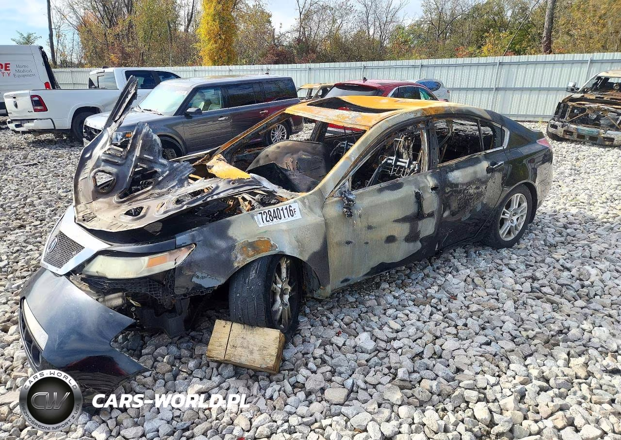 2009 Acura Tl VIN:19UUA86539A003998 - 1