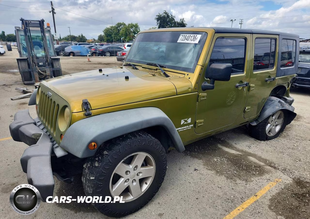 2008 Jeep Wrangler Unlimited X VIN:1J4GB39108L570784 - 1