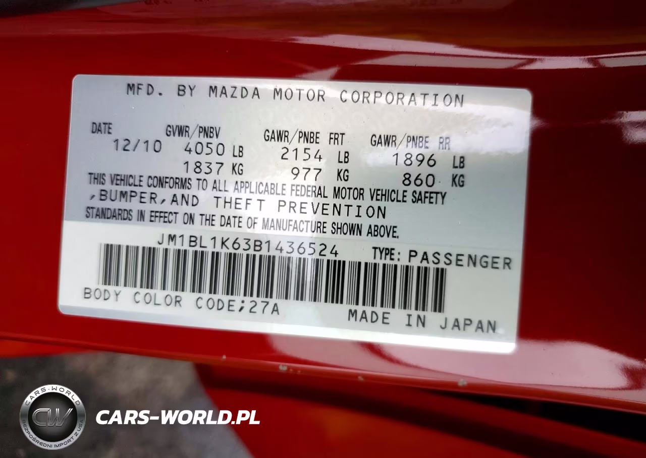 2011 Mazda 3 S VIN:JM1BL1K63B1436524 - 13