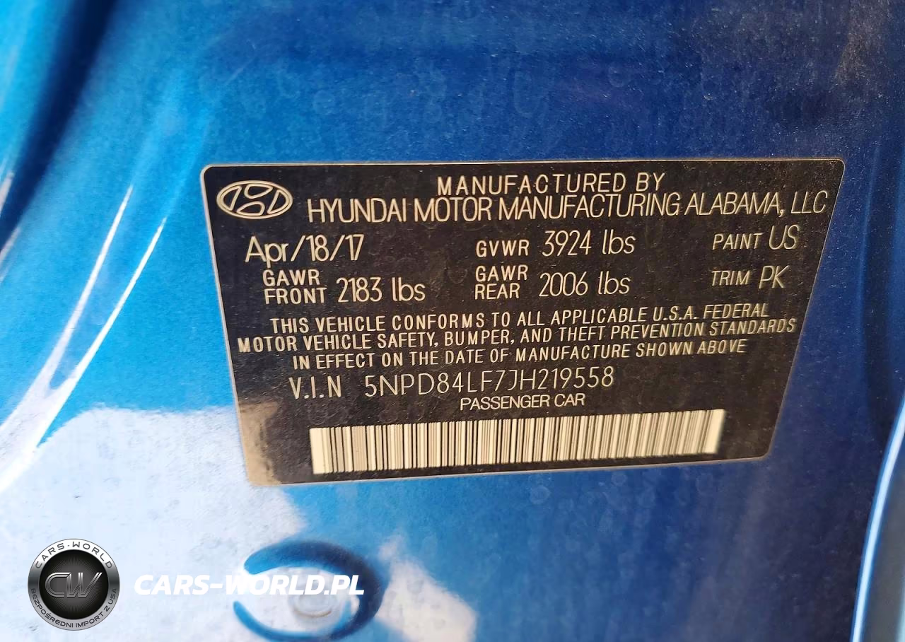 2018 Hyundai Elantra Sel VIN:5NPD84LF7JH219558 - 13