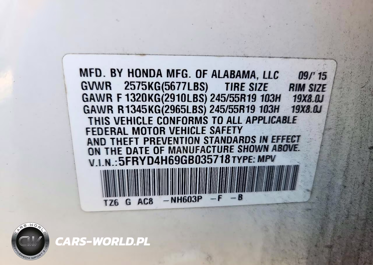 2016 Acura Mdx Technology VIN:5FRYD4H69GB035718 - 13
