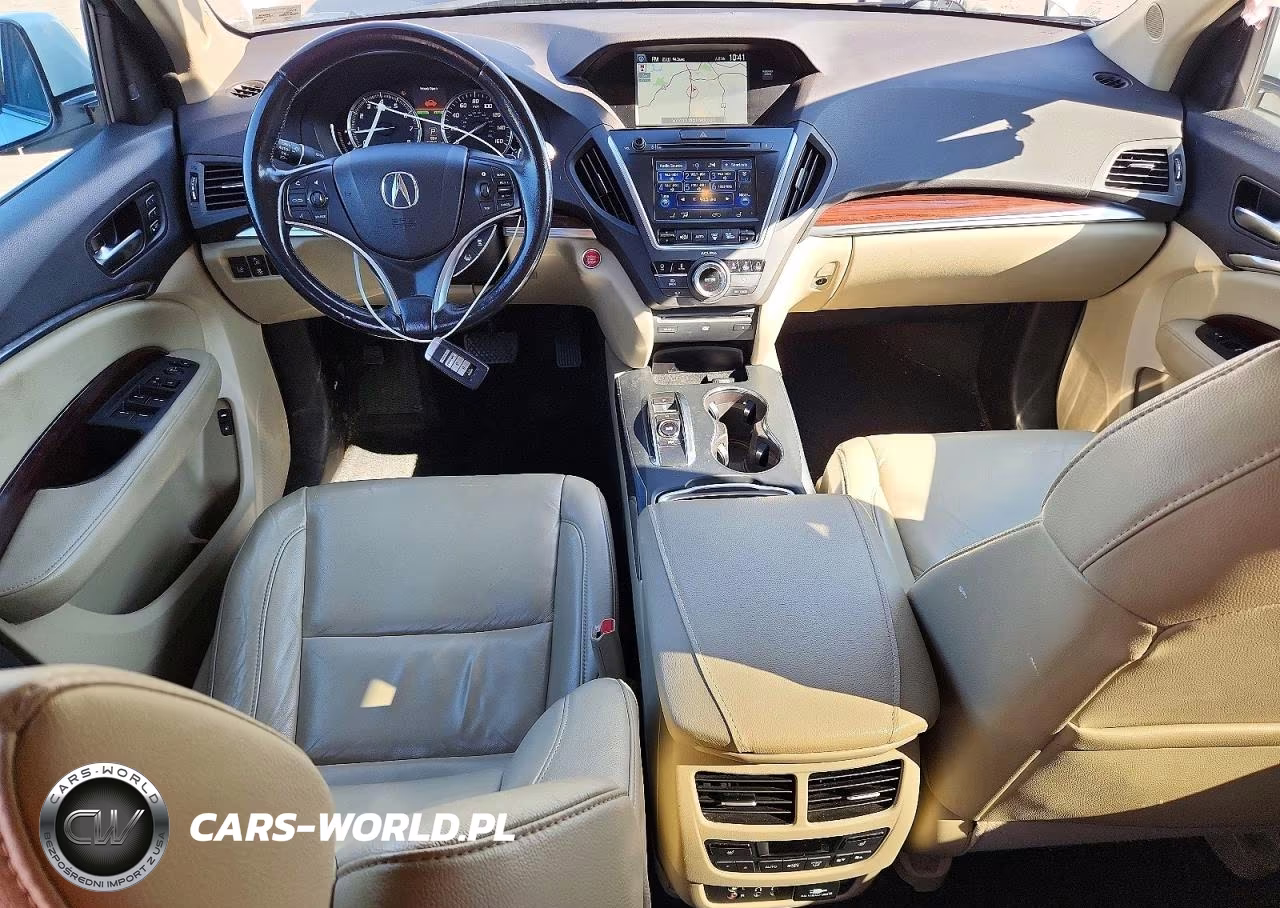 2016 Acura Mdx Technology VIN:5FRYD4H69GB035718 - 8