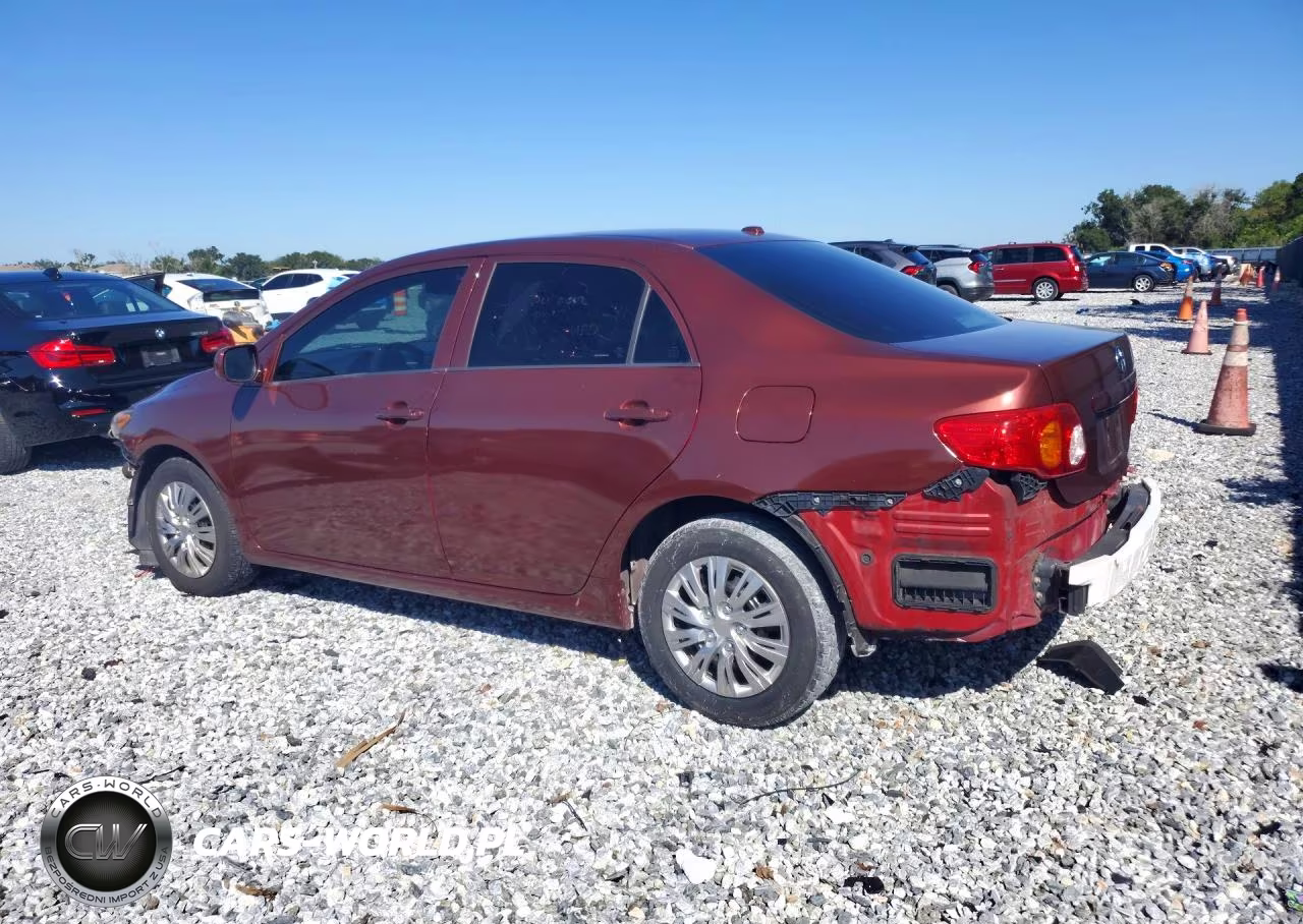 2009 TOYOTA COROLLA BASE VIN:JTDBL40E899060460 - 2