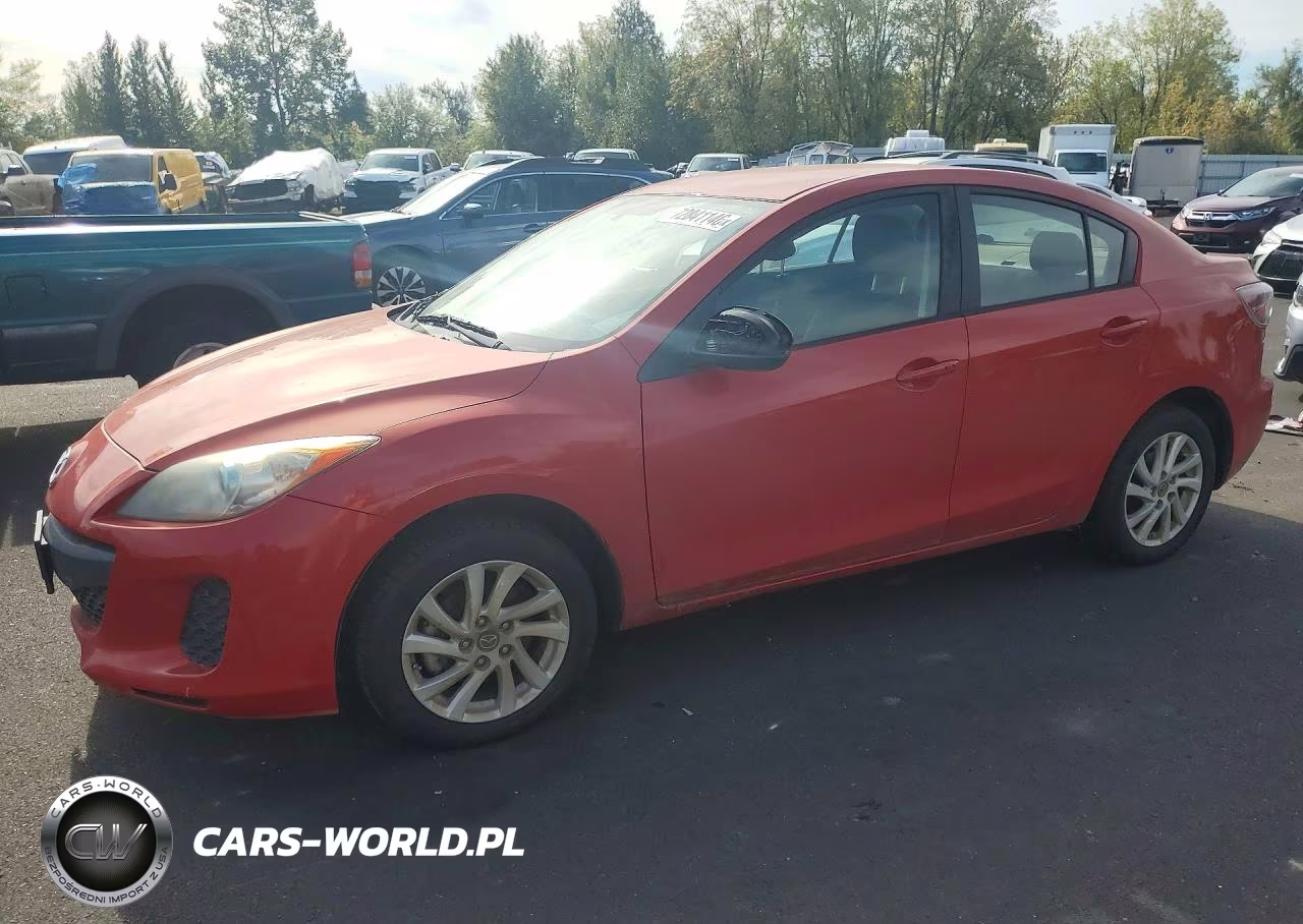 2013 Mazda 3 I VIN:JM1BL1V72D1714594 - 1