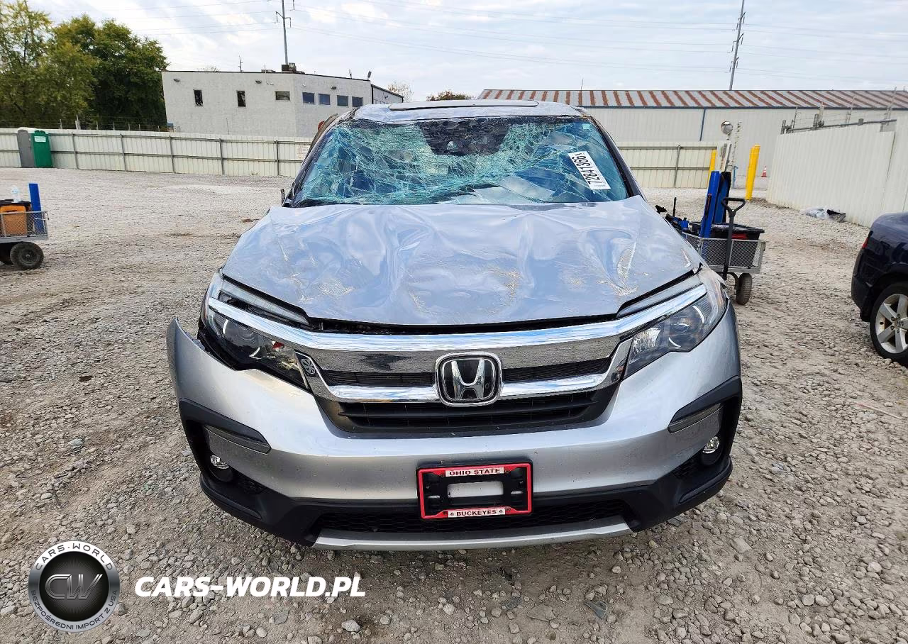 2019 Honda Pilot Exl VIN:5FNYF5H55KB031621 - 5