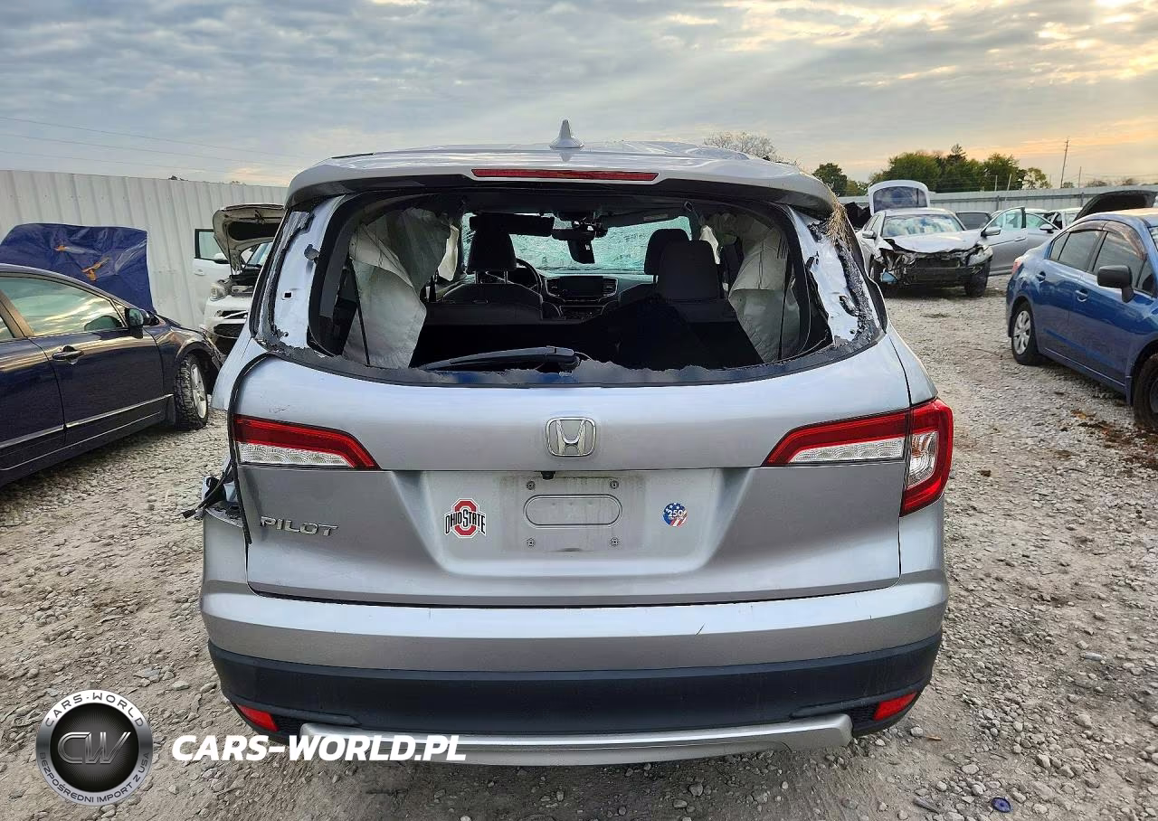 2019 Honda Pilot Exl VIN:5FNYF5H55KB031621 - 6