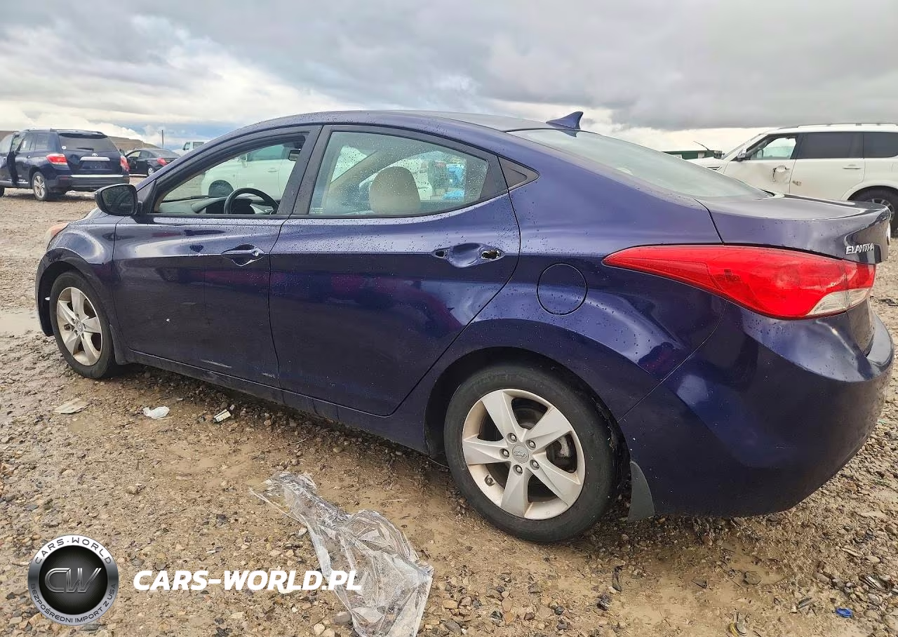 2013 Hyundai Elantra Gls VIN:5NPDH4AE9DH404404 - 2