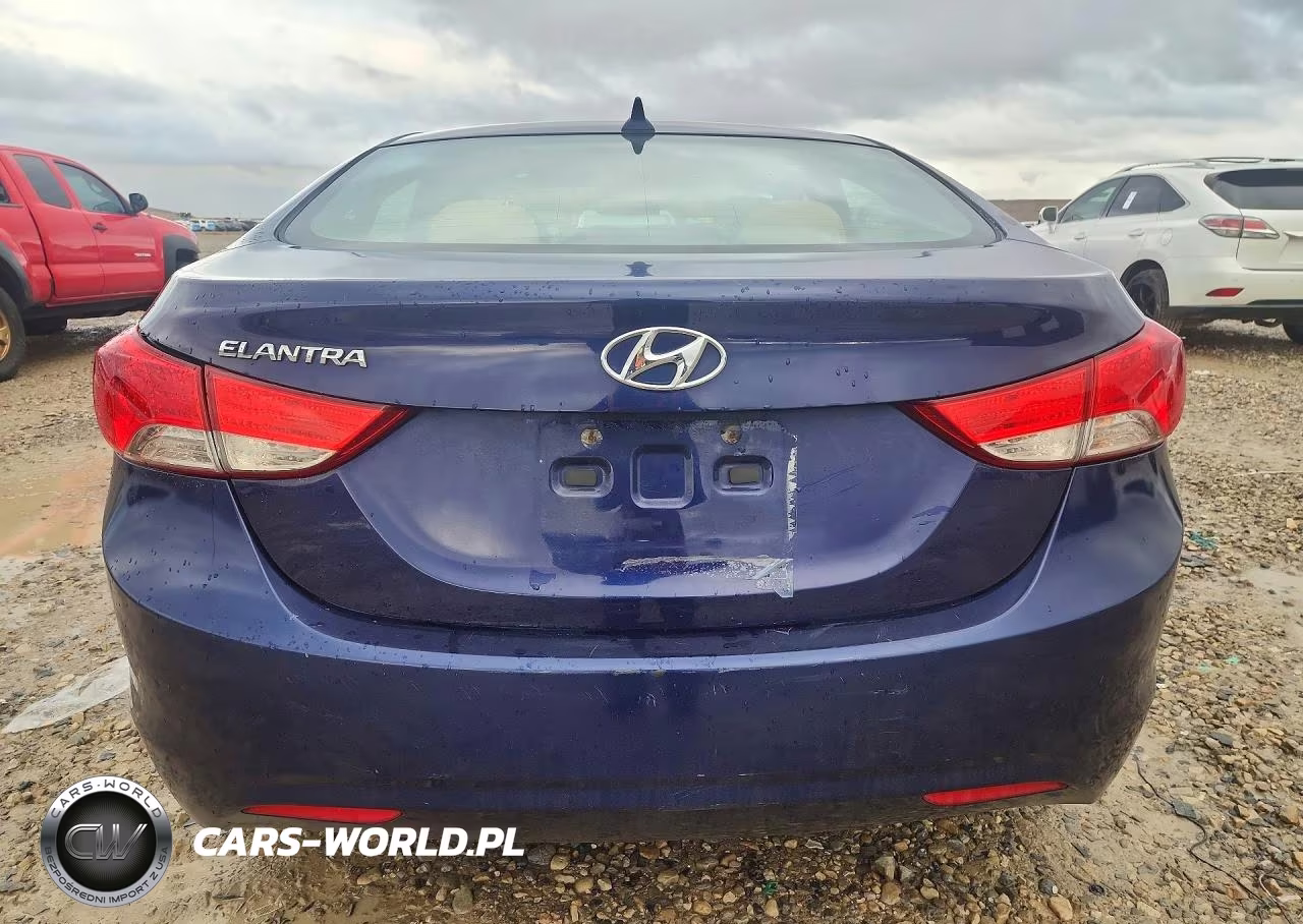2013 Hyundai Elantra Gls VIN:5NPDH4AE9DH404404 - 6