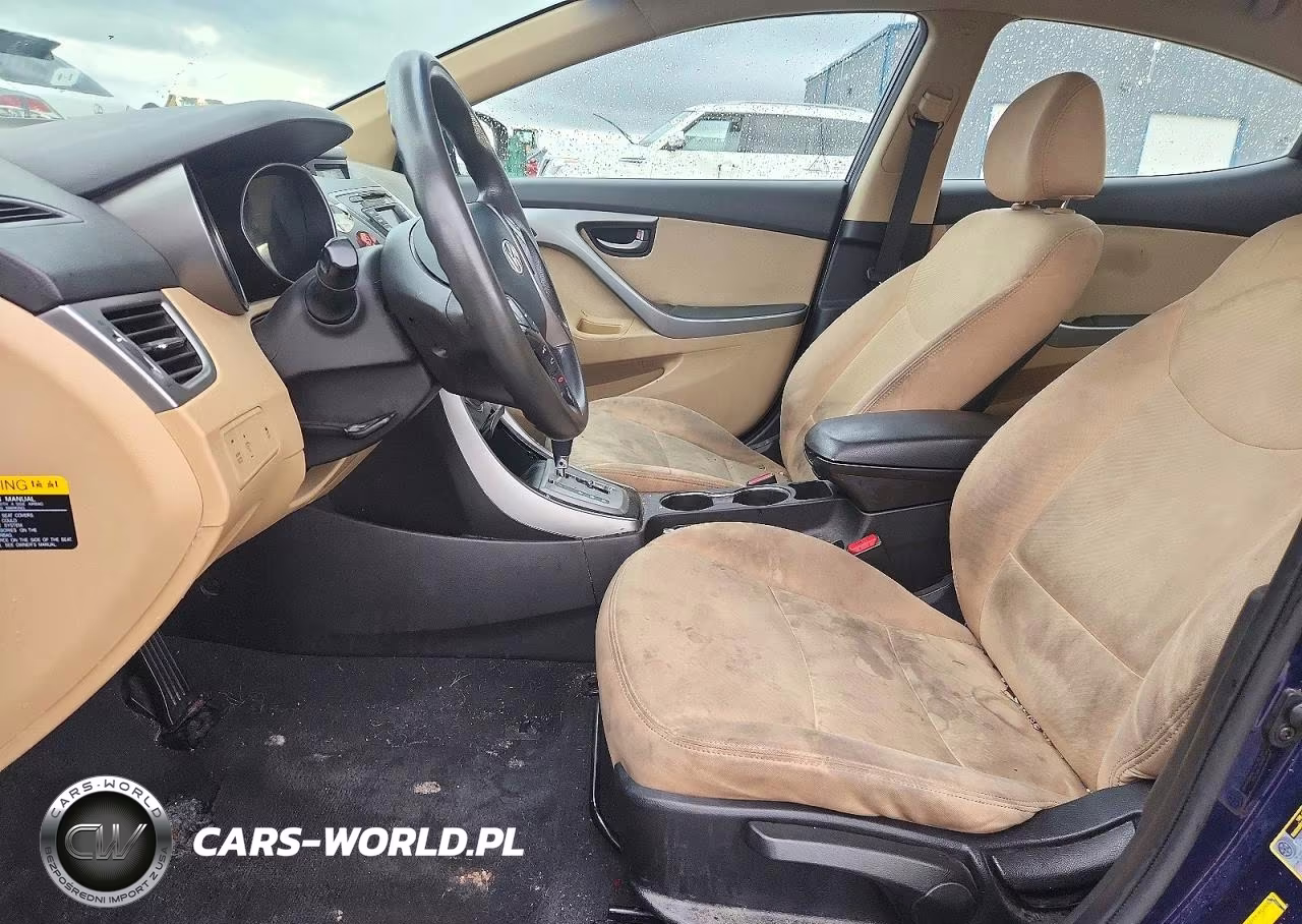2013 Hyundai Elantra Gls VIN:5NPDH4AE9DH404404 - 7