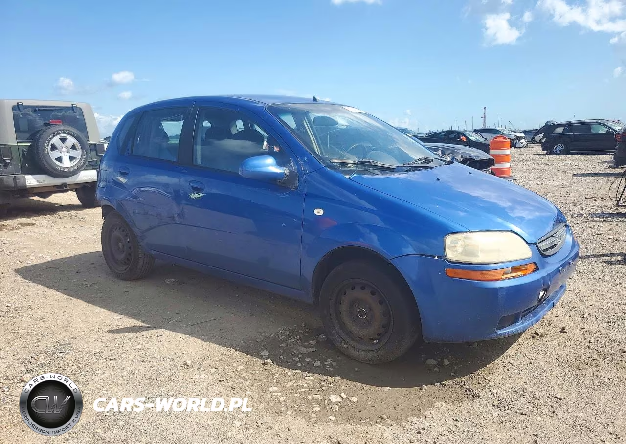 2006 Chevrolet Aveo Base VIN:KL1TD66646B577425 - 4