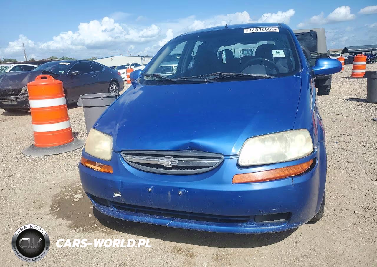 2006 Chevrolet Aveo Base VIN:KL1TD66646B577425 - 5