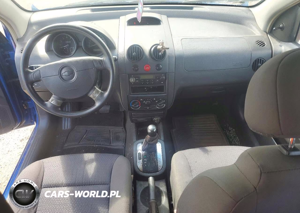 2006 Chevrolet Aveo Base VIN:KL1TD66646B577425 - 8