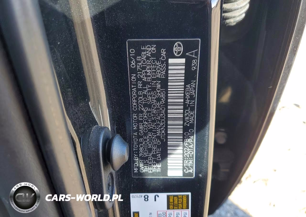 2010 Toyota Prius Ii VIN:JTDKN3DU3A0196851 - 12