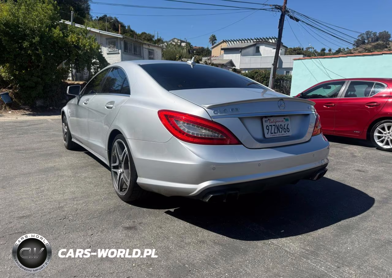 2012 Mercedes-Benz Cls 63 Amg VIN:WDDLJ7EBXCA027238 - 3