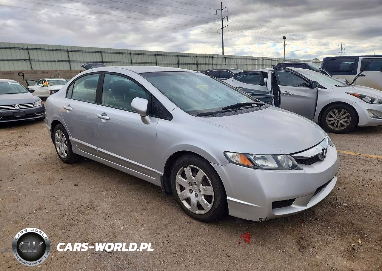 2009 Honda Civic Lx VIN:19XFA16579E029872 - 4