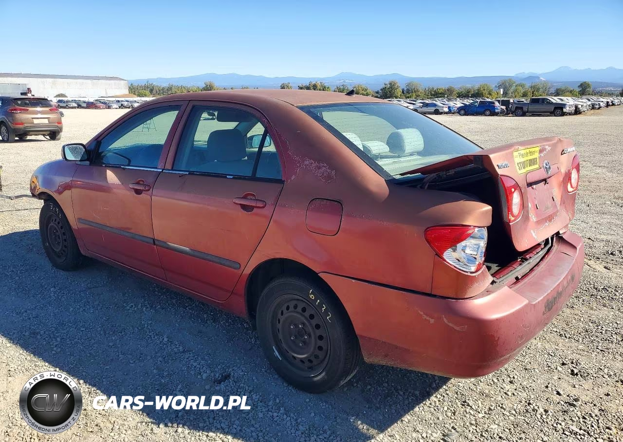 2005 Toyota Corolla Ce VIN:1NXBR32E55Z470335 - 2