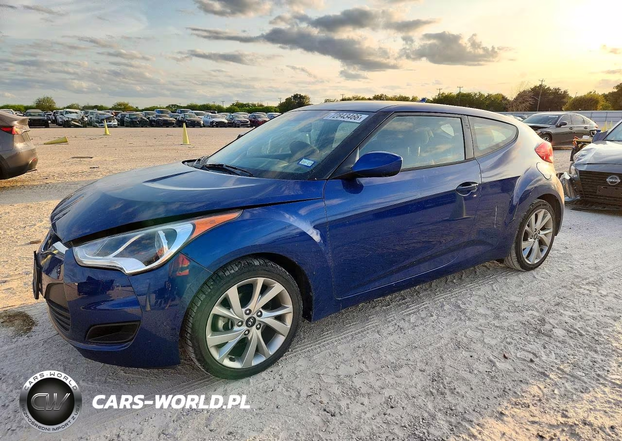 2016 Hyundai Veloster Base VIN:KMHTC6AD4GU282327 - 1