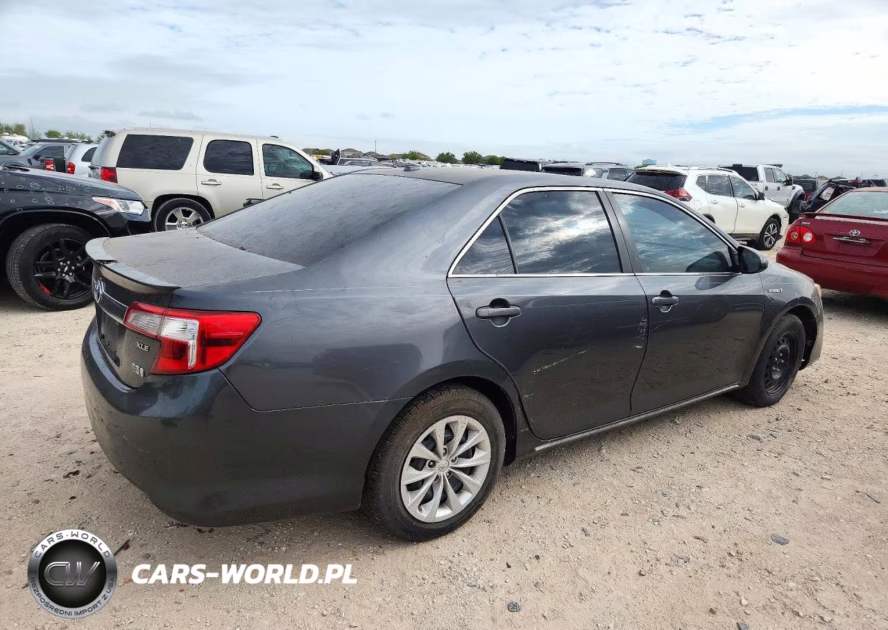 2012 Toyota Camry Hybrid Xle VIN:4T1BD1FK1CU039412 - 3