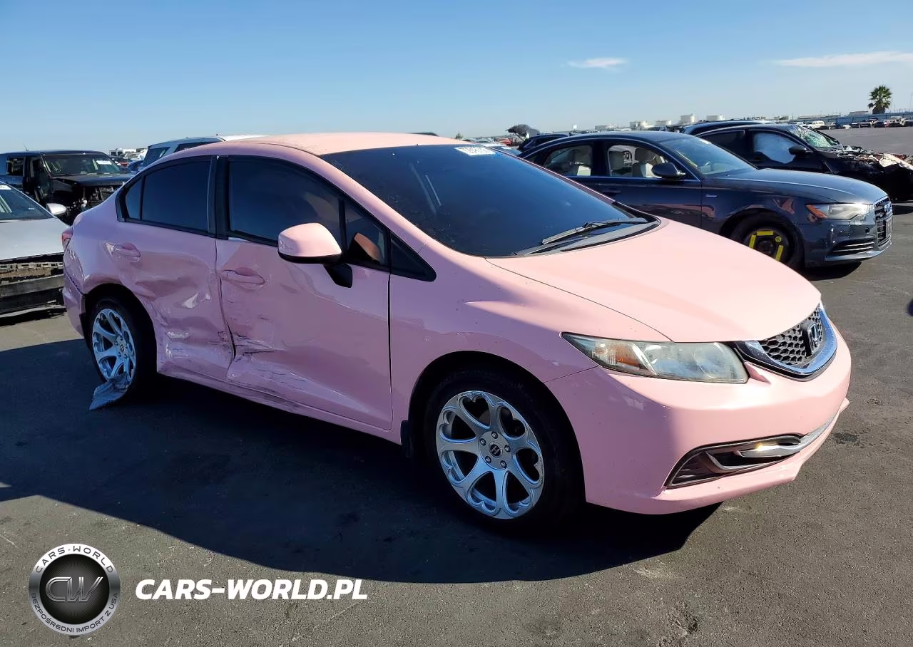 2013 Honda Civic Lx VIN:19XFB2F55DE238605 - 4