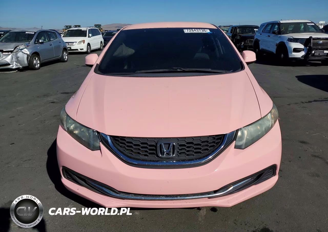2013 Honda Civic Lx VIN:19XFB2F55DE238605 - 5