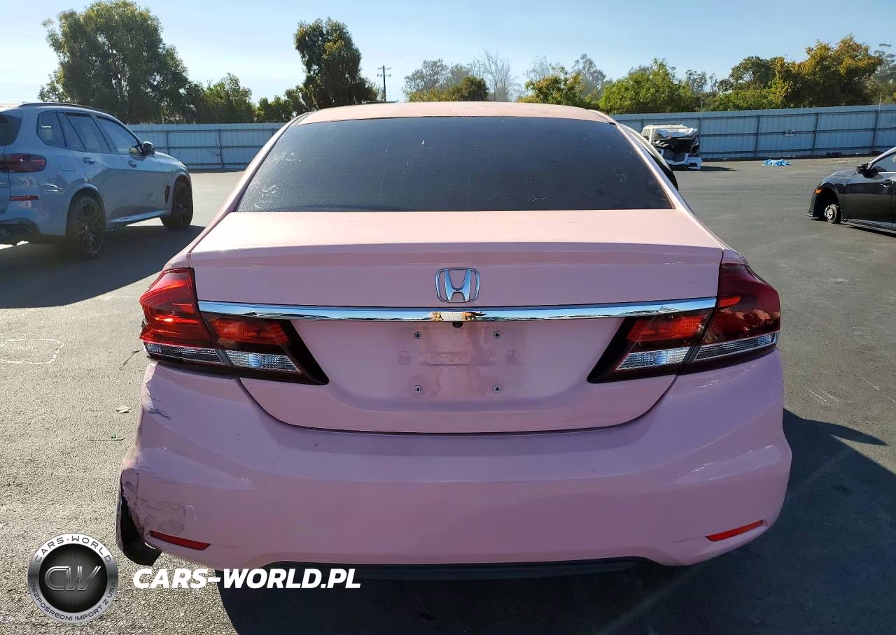 2013 Honda Civic Lx VIN:19XFB2F55DE238605 - 6