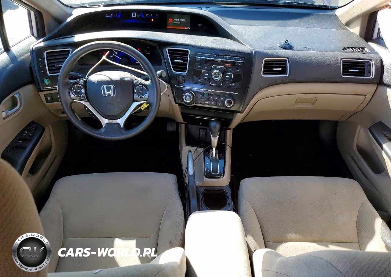 2013 Honda Civic Lx VIN:19XFB2F55DE238605 - 8