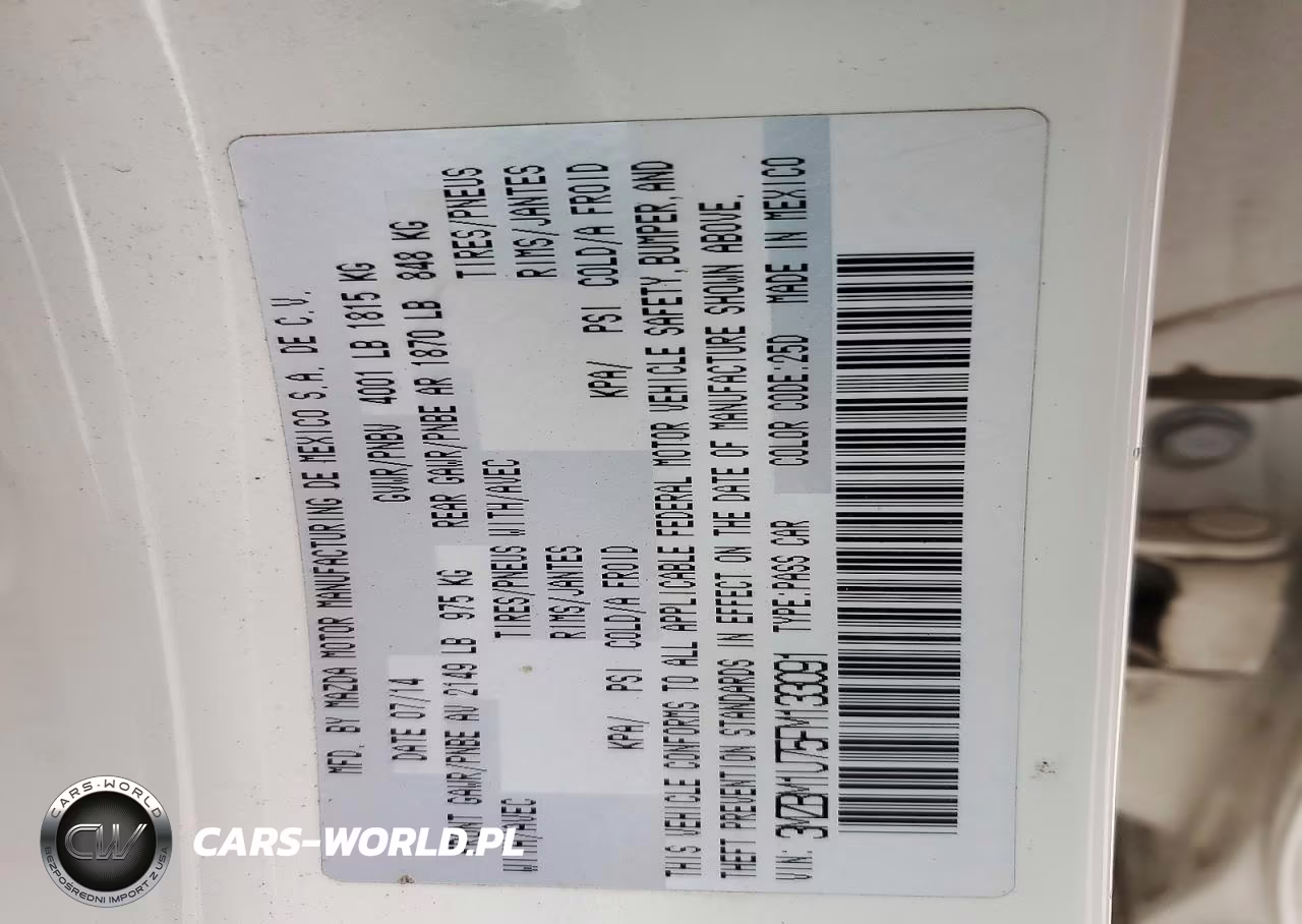 2015 Mazda 3 Sport VIN:3MZBM1U75FM133091 - 12
