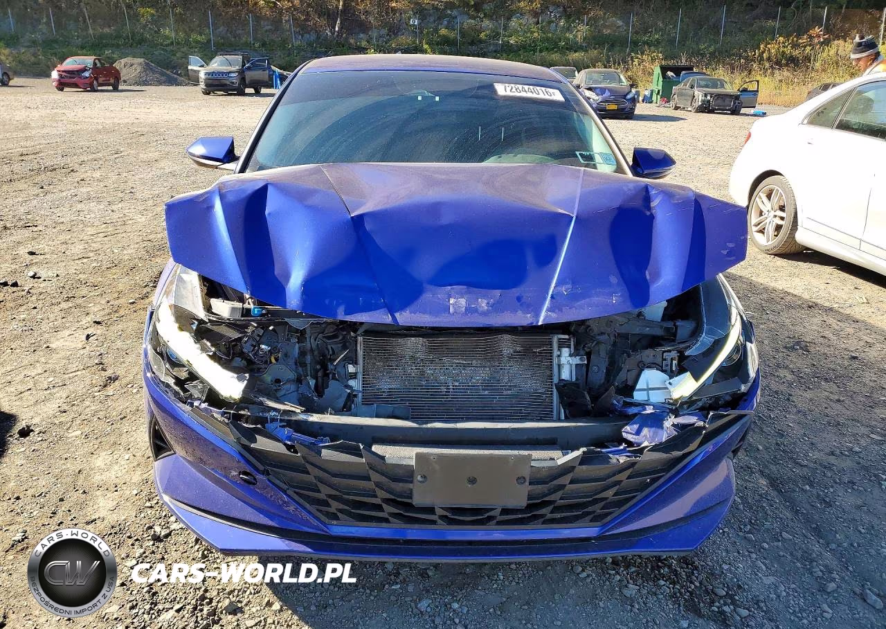 2023 Hyundai Elantra Blue VIN:KMHLM4AJ8PU044472 - 5