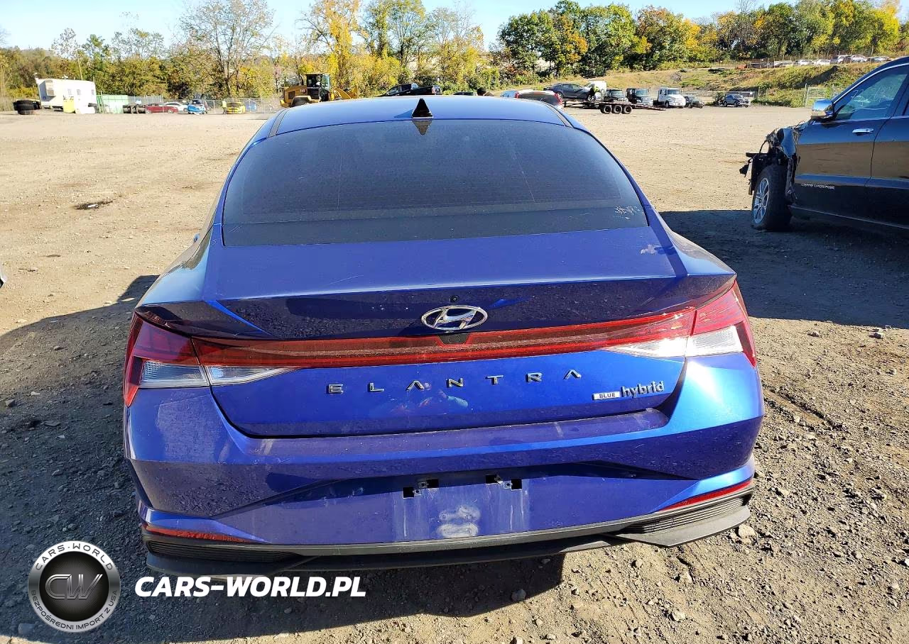 2023 Hyundai Elantra Blue VIN:KMHLM4AJ8PU044472 - 6