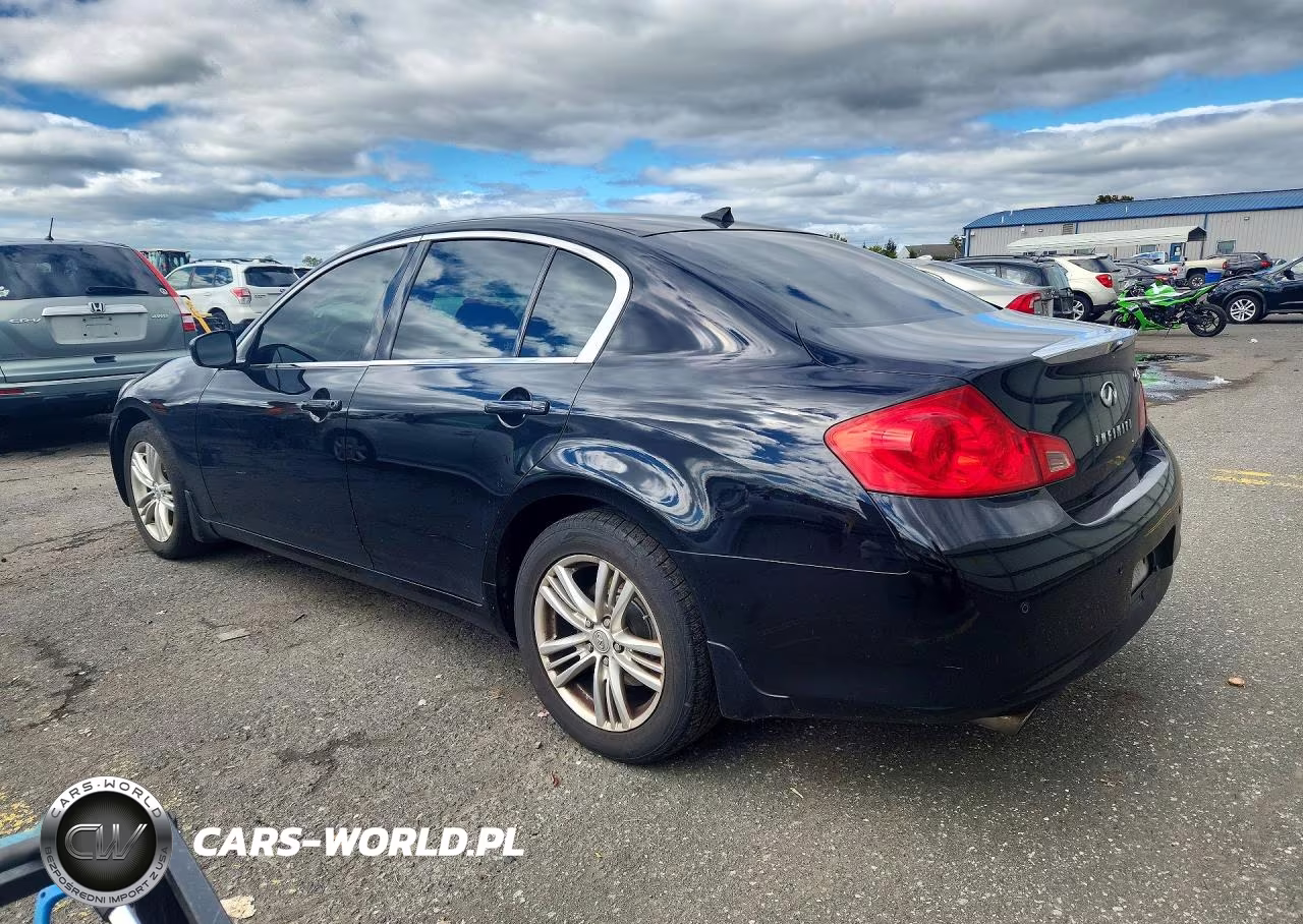 2013 Infiniti G37 Sedan X VIN:JN1CV6AR2DM770345 - 2