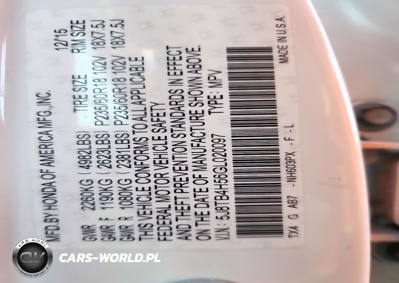 2016 Acura Rdx Technology VIN:5J8TB4H56GL020097 - 13