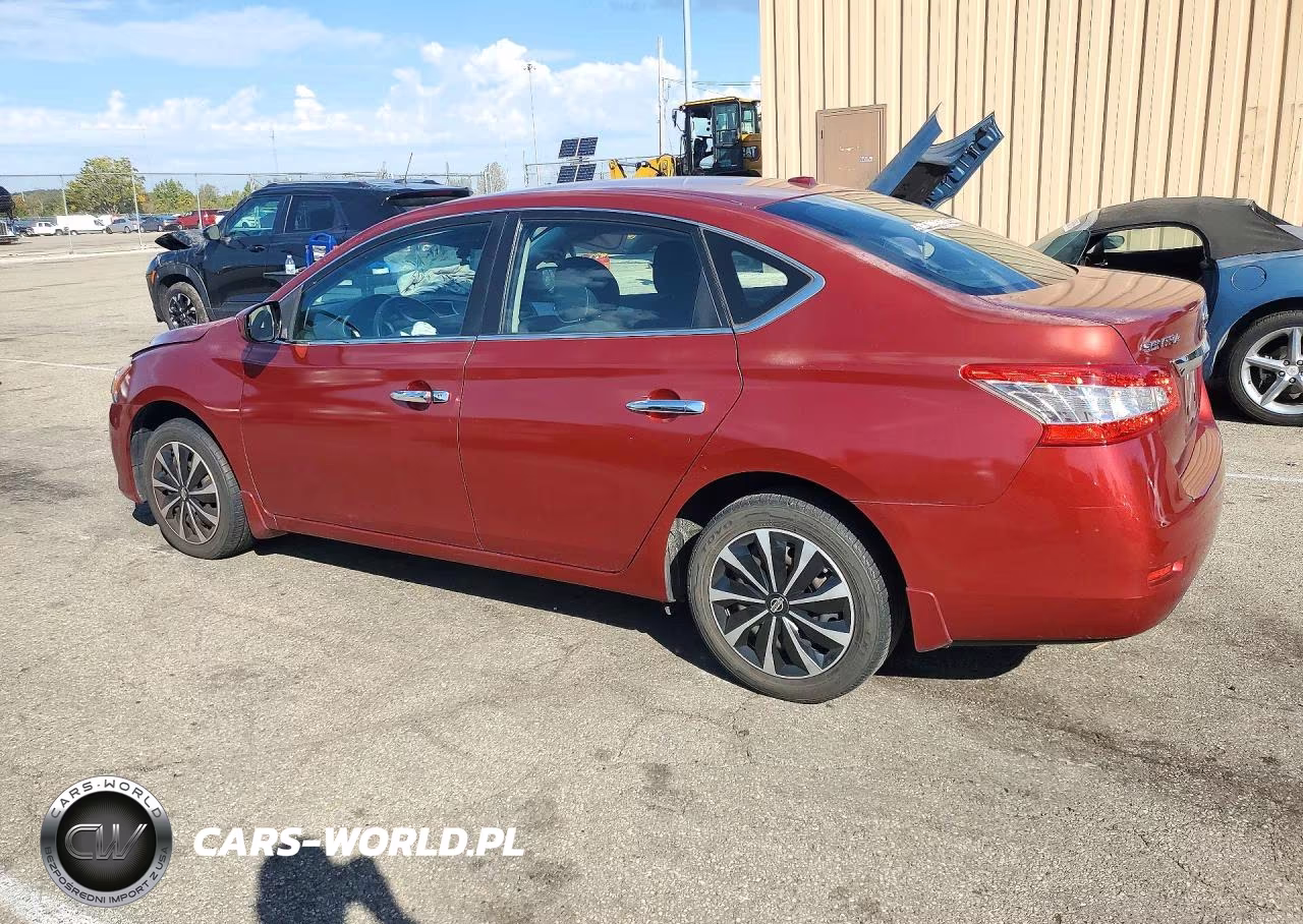 2015 Nissan Sentra Sv VIN:3N1AB7AP8FY292713 - 2