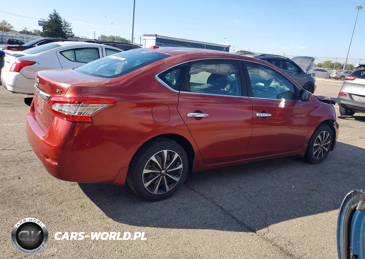2015 Nissan Sentra Sv VIN:3N1AB7AP8FY292713 - 3