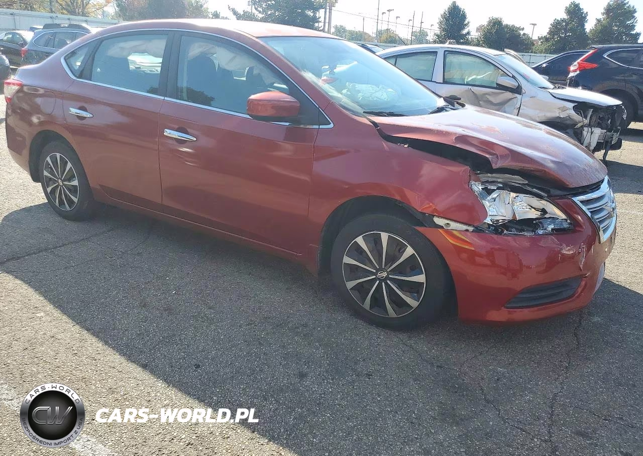 2015 Nissan Sentra Sv VIN:3N1AB7AP8FY292713 - 4